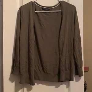 Hunter green cardigan size large